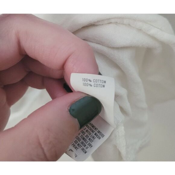 Aerie Graphic White Tank Size Medium - Picture 4 of 7